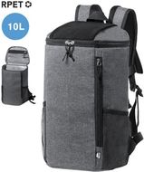 Eristetty reppu Cool Bag Backpack Kemper, harmaa liikelahja logopainatuksella