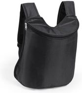 Eristetty reppu Cool Bag Backpack Polys, musta liikelahja logopainatuksella