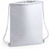 Eristetty reppu Drawstring Cool Bag Nipex, valkoinen liikelahja logopainatuksella