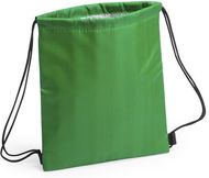 Eristetty reppu Drawstring Cool Bag Tradan, vihreä liikelahja logopainatuksella
