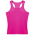 Hihaton urheilupaita Women T-Shirt Tecnic Lemery, fukseja-fluo liikelahja logopainatuksella