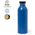 Juomapullo Bottle Claud, sininen liikelahja logopainatuksella