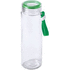 Juomapullo Bottle Helux, vihreä liikelahja logopainatuksella