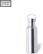 Juomapullo Bottle Karmel, hopea liikelahja logopainatuksella