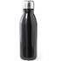 Juomapullo Bottle Raican, musta liikelahja logopainatuksella