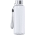 Juomapullo Bottle Rizbo, läpinäkyvä liikelahja logopainatuksella