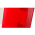 Kansio Folder Alpin, punainen liikelahja logopainatuksella