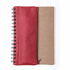Kumi Notebook Mosku, punainen liikelahja logopainatuksella
