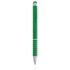 Monikäyttöinen kuulakynä Stylus Touch Ball Pen Nilf, vihreä liikelahja logopainatuksella
