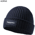 Myssy Hat Selsoker, musta liikelahja logopainatuksella