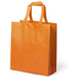 Ostoskassi Bag Kustal, sininen, oranssi liikelahja logopainatuksella