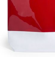 Ostoskassi Bag Rastek, punainen liikelahja logopainatuksella