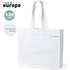Ostoskassi Bag Tribus, valkoinen liikelahja logopainatuksella