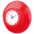 Pieni kello Wall Clock Yatax, punainen liikelahja logopainatuksella