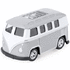 Pienoisauto Model Furgon, harmaa liikelahja logopainatuksella