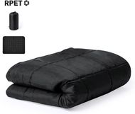 Piknik-peitto Picnic Blanket Barea, musta liikelahja logopainatuksella