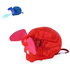 Puhallin Vaporizer Fan Bluco, punainen liikelahja logopainatuksella