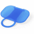 Puhelinteline, virtajohdon kiinnike Mobile Holder Lerix, sininen liikelahja logopainatuksella