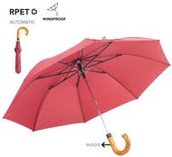 Sateenvarjo Umbrella Branit, punainen liikelahja logopainatuksella