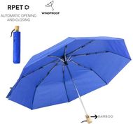 Sateenvarjo Umbrella Keitty, tummansininen liikelahja logopainatuksella