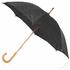 Sateenvarjo Umbrella Santy, musta liikelahja logopainatuksella