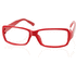 Silmälasien sangat No Lens Glasses Martyns, punainen liikelahja logopainatuksella