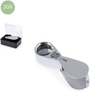 Suurennuslasi Magnifier Yoplin 30X, hopea liikelahja logopainatuksella