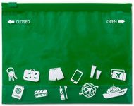 Säilytystasku Multipurpose Bag Dusky, vihreä liikelahja logopainatuksella