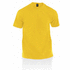 T-paita Adult Color T-Shirt Premium, keltainen liikelahja logopainatuksella