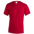 T-paita Adult T-Shirt "keya" Organic Color, punainen liikelahja logopainatuksella