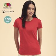 T-paita Women Colour T-Shirt Iconic, punainen liikelahja logopainatuksella