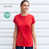 T-paita Women Colour T-Shirt Seiyo, harmaa liikelahja logopainatuksella