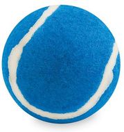 Tennispallo Ball Niki, sininen liikelahja logopainatuksella