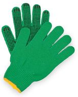 Työkäsineet Gloves Enox, vihreä liikelahja logopainatuksella