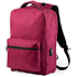 USB-tietokonekassi Anti-Theft Backpack Komplete, punainen liikelahja logopainatuksella