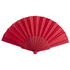 Viuhka Hand Fan Tela, punainen liikelahja logopainatuksella