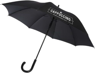 Sateenvarjot logopainatuksella