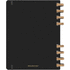 12M kovakantinen kierreselkäinen XL-päiväkalenteri, musta lisäkuva 3