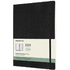 12M-viikkokalenteri, koko XL, pehmeäkantinen, musta liikelahja logopainatuksella