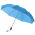 20" Oho-sateenvarjo, taitettava, sininen liikelahja logopainatuksella