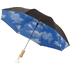 21" Blue skies 2-osainen automaatti sateenvarjo liikelahja logopainatuksella