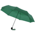 21,5" Ida-sateenvarjo, taitettava, vihreä liikelahja logopainatuksella