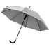 23" Arch-sateenvarjo, automaattisesti avautuva, harmaa liikelahja logopainatuksella