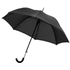 23" Arch-sateenvarjo, automaattisesti avautuva, musta liikelahja logopainatuksella