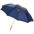 30" Karl-golfsateenvarjo puukahvalla, tummansininen liikelahja logopainatuksella