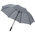 30" Yfke-golfsateenvarjo EVA-kahvalla, harmaa liikelahja logopainatuksella