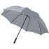 30" Zeke-golfsateenvarjo, harmaa liikelahja logopainatuksella