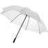 30" Zeke-golfsateenvarjo, valkoinen liikelahja logopainatuksella
