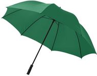 30" Zeke-golfsateenvarjo, vihreä liikelahja logopainatuksella
