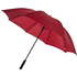 30" tuulenpitävä Grace-golfsateenvarjo, EVA-kädensija, ruskea liikelahja logopainatuksella